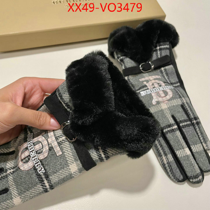 Gloves-Burberry,top quality replica , ID: VO3479,$: 49USD