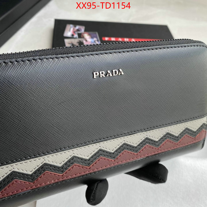 Prada Bags(TOP)-Wallet,ID: TD1154,$: 95USD