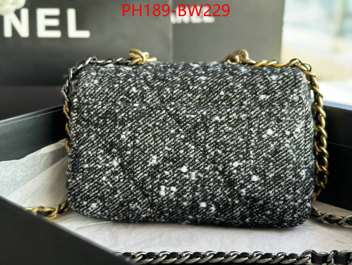 Chanel Bags(TOP)-Diagonal-,ID: BW229,$: 189USD