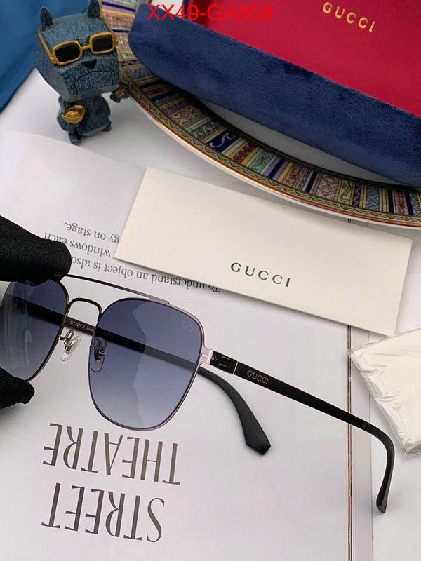 Glasses-Gucci,replica best , ID: GA958,$: 49USD