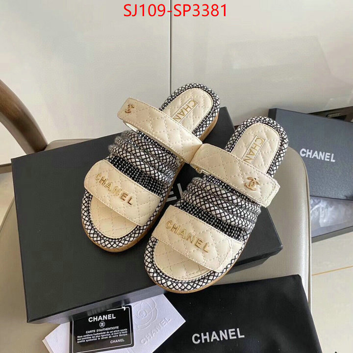 Women Shoes-Chanel,aaaaa class replica , ID: SP3381,$: 109USD
