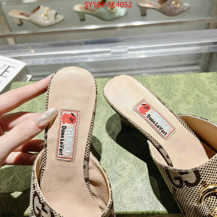 Women Shoes-Gucci,top grade , ID: SE4052,$: 109USD