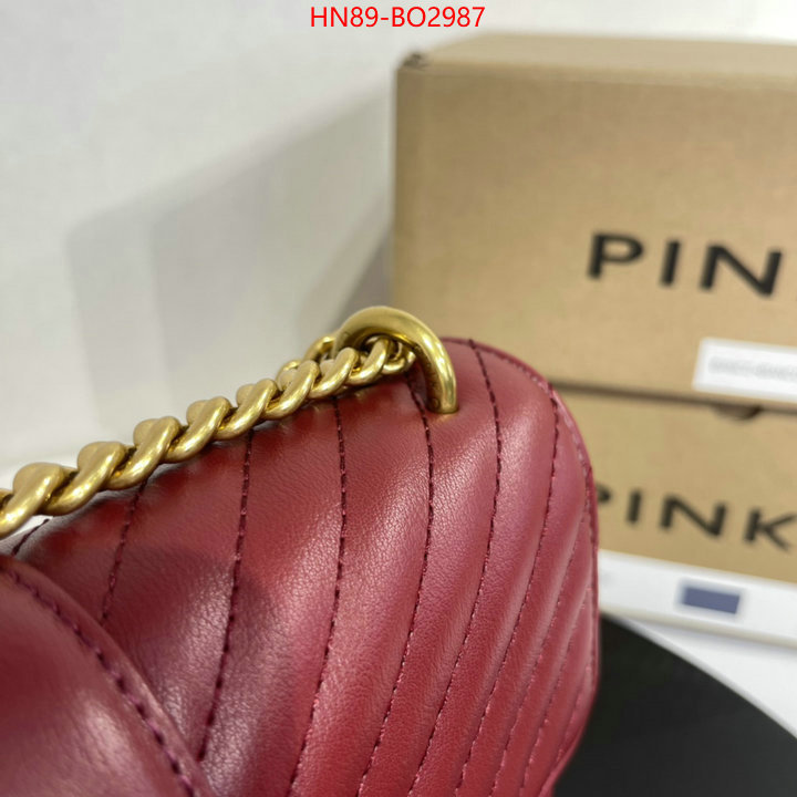 PINKO Bags(4A)-Diagonal-,what are the best replica ,ID: BO2987,$: 89USD