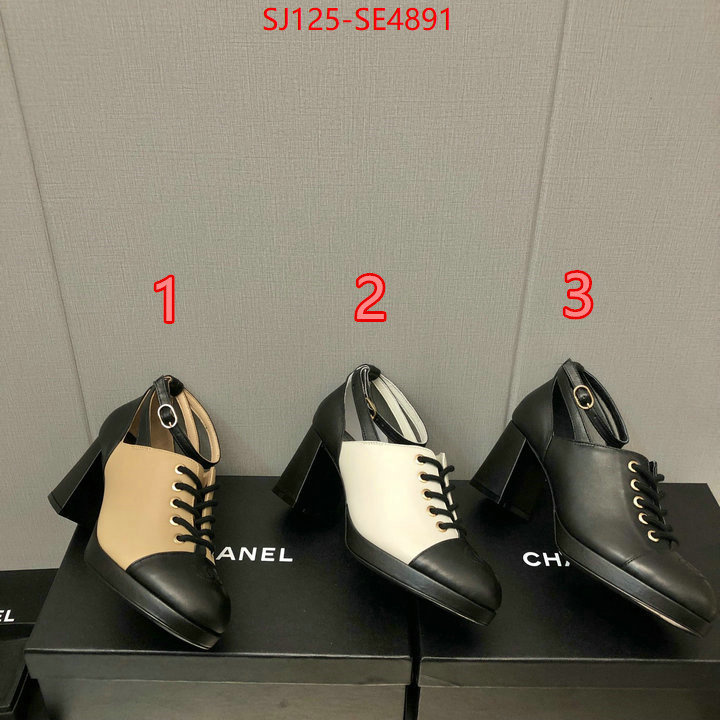 Women Shoes-Chanel,best , ID: SE4891,$: 125USD