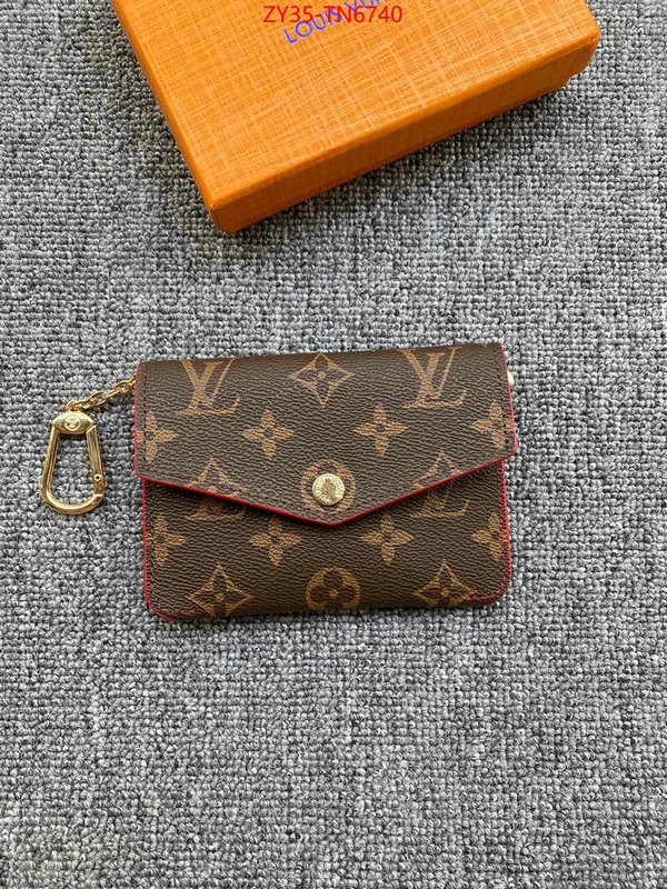 LV Bags(4A)-Wallet,ID: TN6740,$: 35USD