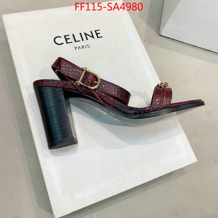 Women Shoes-CELINE,2023 aaaaa replica 1st copy , ID: SA4980,$: 115USD