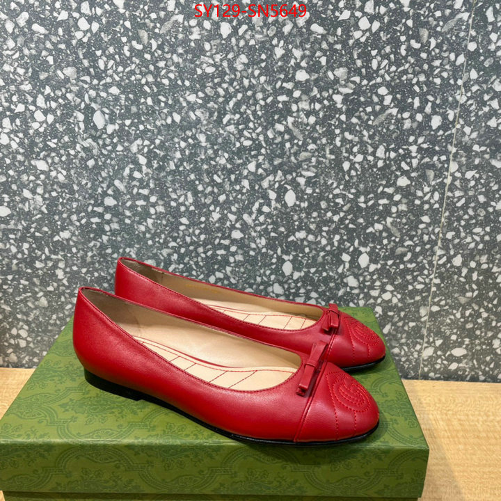 Women Shoes-Gucci,7 star quality designer replica , ID: SN5649,$: 129USD