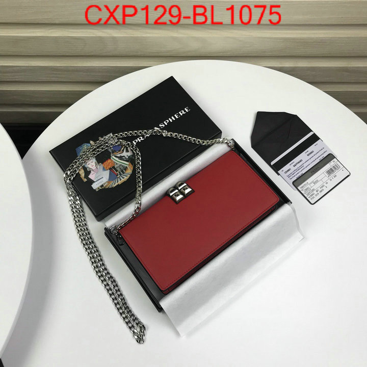 Prada Bags(TOP)-Diagonal-,ID: BL1075,$: 129USD