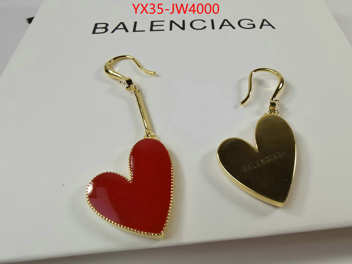 Jewelry-Balenciaga,high quality customize ,ID: JW4000,$: 35USD