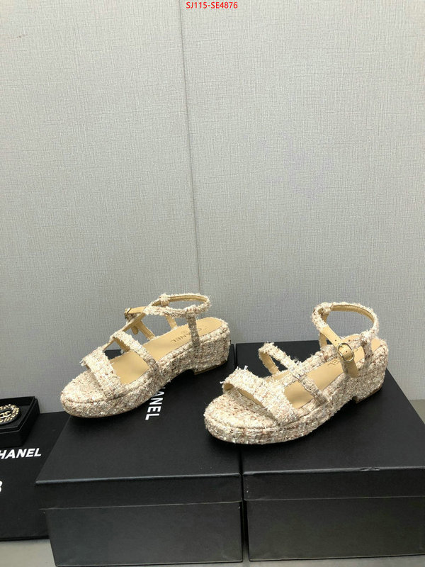 Women Shoes-Chanel,high quality , ID: SE4876,$: 115USD