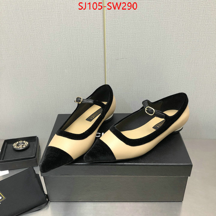 Women Shoes-Chanel,luxury fake , ID: SW290,$: 105USD