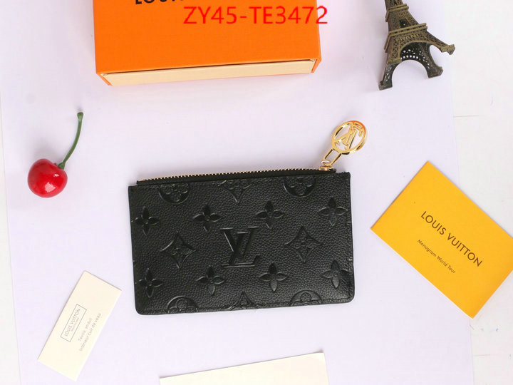LV Bags(4A)-Wallet,shop designer replica ,ID: TE3472,$: 45USD