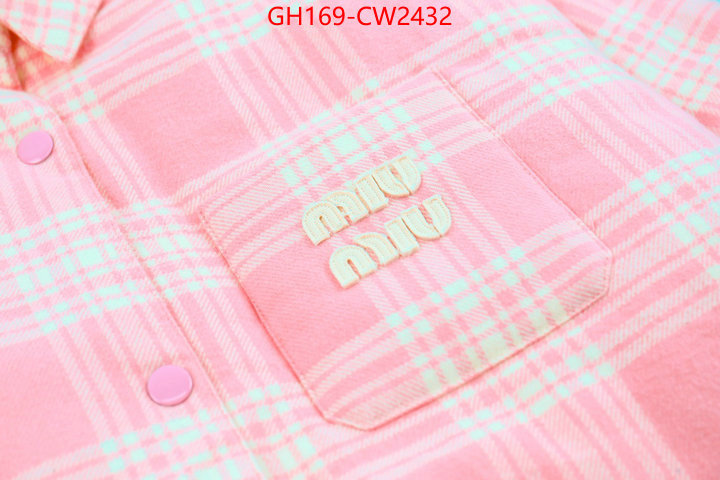 Clothing-MIU MIU,luxury fashion replica designers , ID: CW2432,$: 169USD