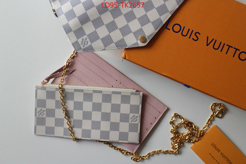 LV Bags(TOP)-Wallet,ID: TK2657,$:129USD