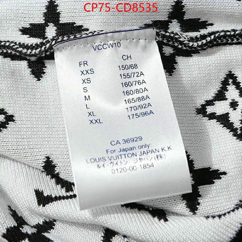 Clothing-LV,replica aaaaa designer , ID: CD8535,$: 75USD
