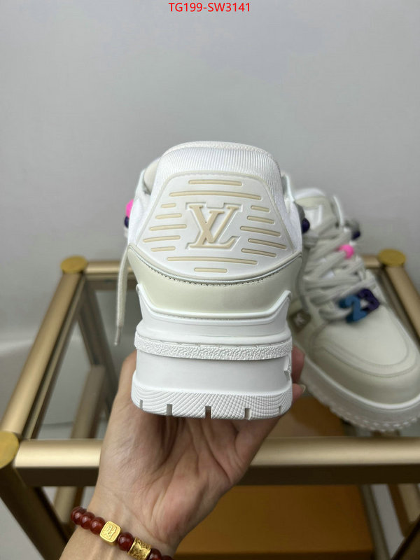 Men Shoes-LV,designer 7 star replica , ID: SW3141,$: 199USD