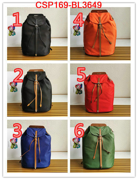 Prada Bags(TOP)-Backpack-,ID: BL3649,$: 169USD