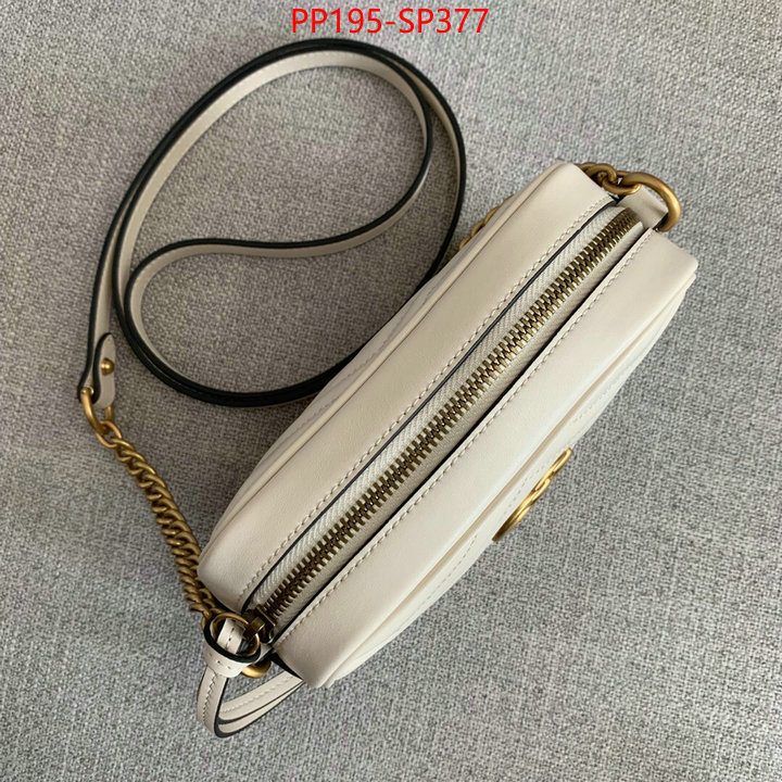 Gucci Bags(TOP)-Marmont,ID: BP377,$: 195USD