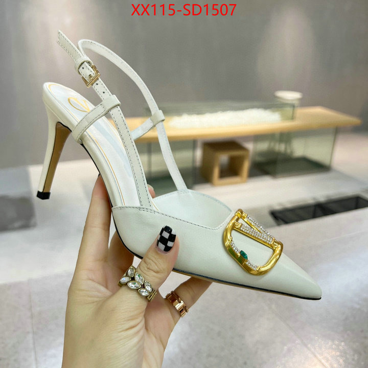 Women Shoes-Valentino,luxury fake , ID: SD1507,$: 115USD