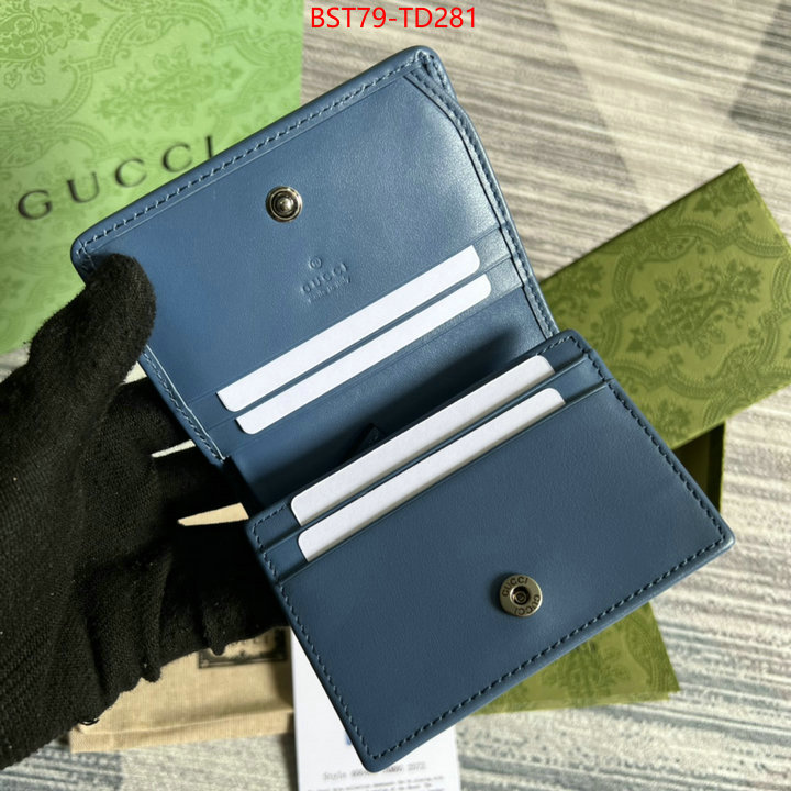 Gucci Bags(TOP)-Wallet-,ID: TD281,$: 79USD
