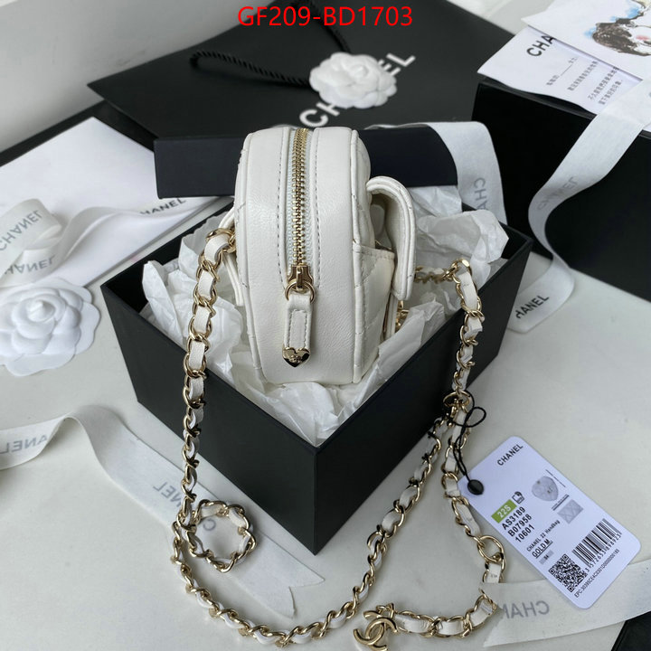 Chanel Bags(TOP)-Diagonal-,ID: BD1703,$: 209USD