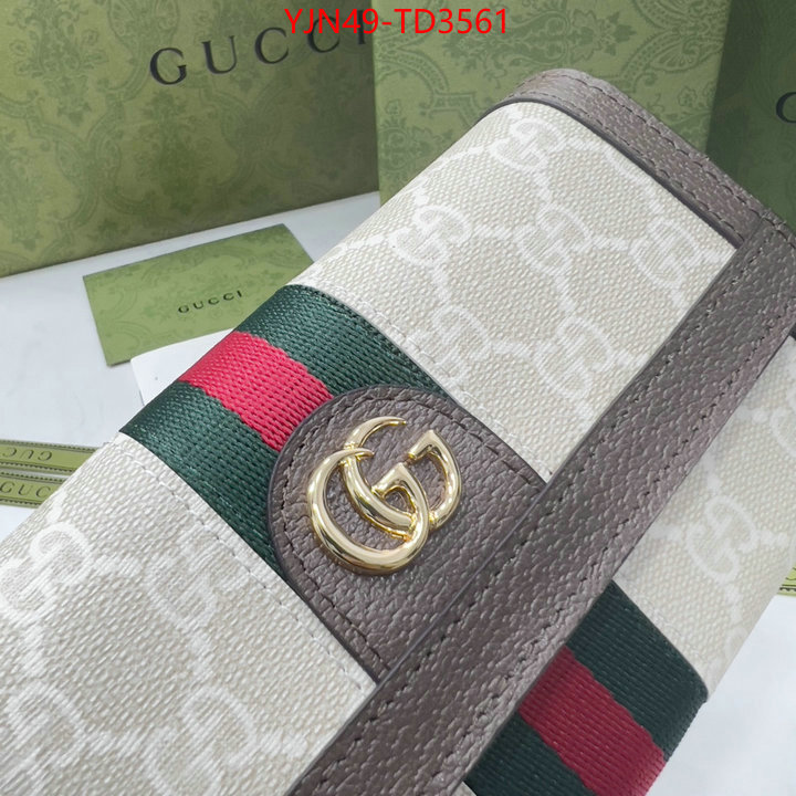 Gucci Bags(4A)-Wallet-,website to buy replica ,ID: TD3561,$: 49USD