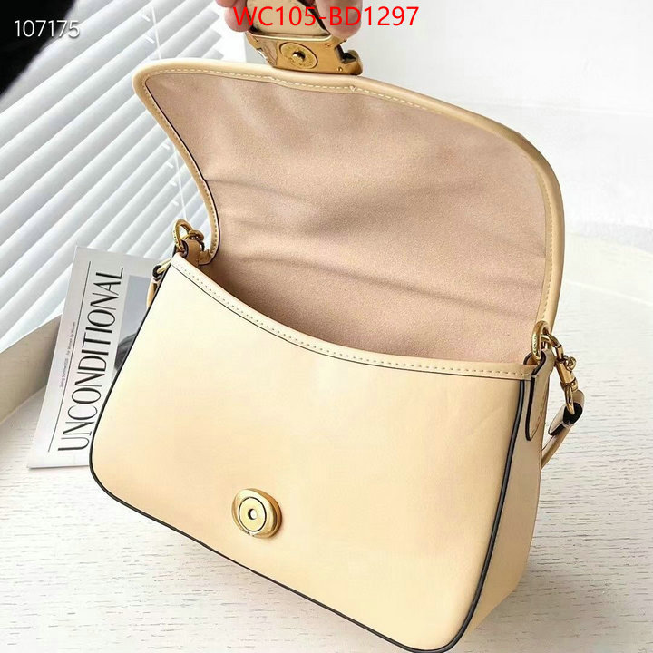 Coach Bags(4A)-Diagonal,top sale ,ID: BD1297,$: 105USD