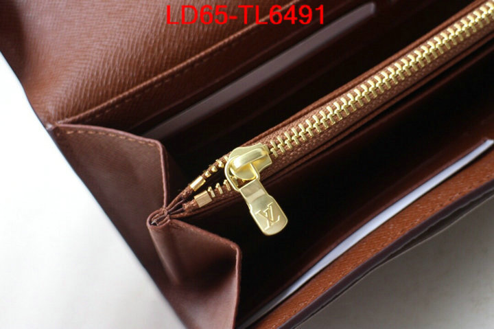 LV Bags(TOP)-Wallet,ID:TL6491,$: 65USD