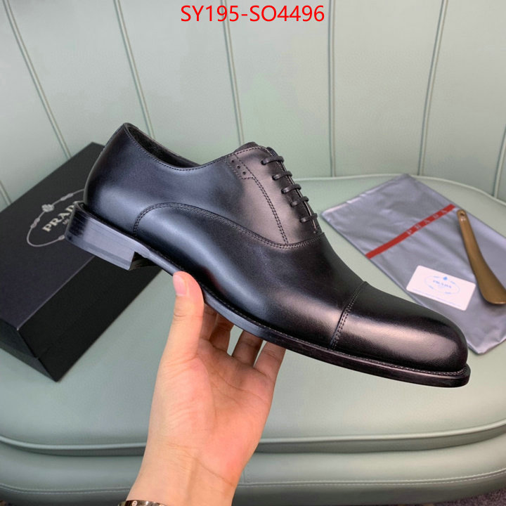 Men Shoes-Prada,we provide top cheap aaaaa , ID: SO4496,$: 195USD