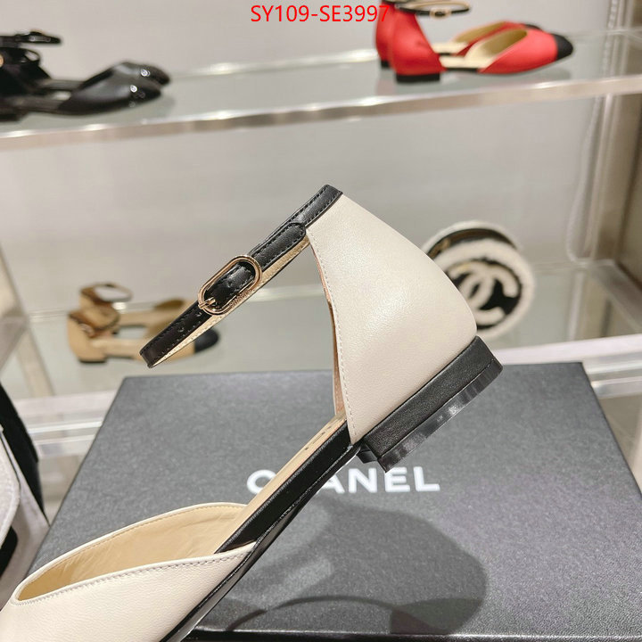 Women Shoes-Chanel,best quality fake , ID: SE3997,$: 109USD