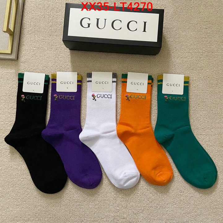 Sock-Gucci,aaaaa replica designer , ID: LT4270,$:35USD