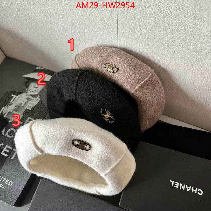 Cap (Hat)-Celine,cheap high quality replica , ID: HW2954,$: 29USD