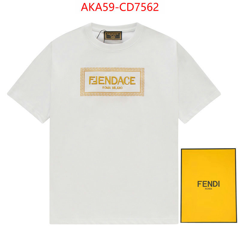 Clothing-Fendi,customize best quality replica , ID: CD7562,$: 59USD