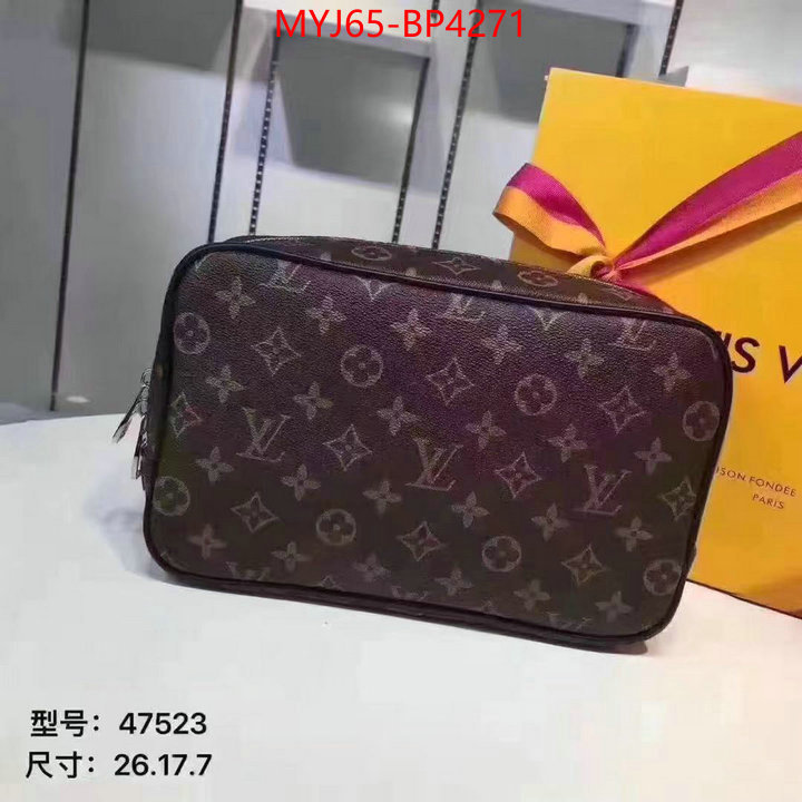 LV Bags(4A)-Vanity Bag-,1:1 replica wholesale ,ID: BP4271,$: 65USD