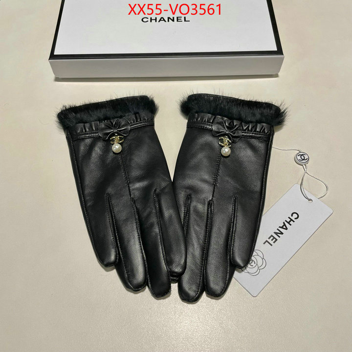 Gloves-Chanel,mirror copy luxury , ID: VO3561,$: 55USD