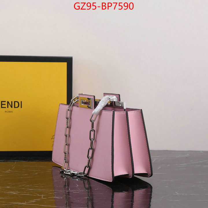 Fendi Bags(4A)-Handbag-,1:1 replica ,ID: BP7590,$: 95USD