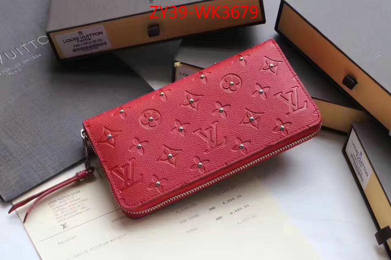 LV Bags(4A)-Wallet,ID: WK3679,$:39USD