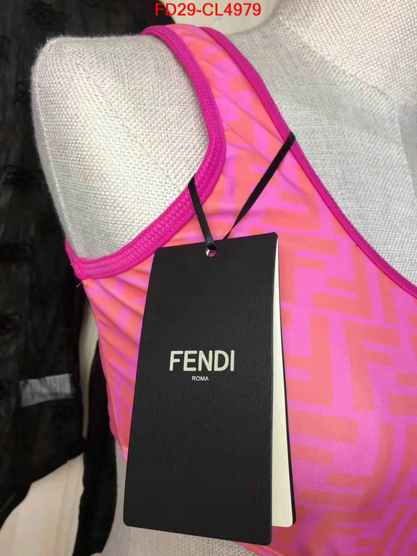 Swimsuit-Fendi,best designer replica , ID：CL4979,$: 29USD