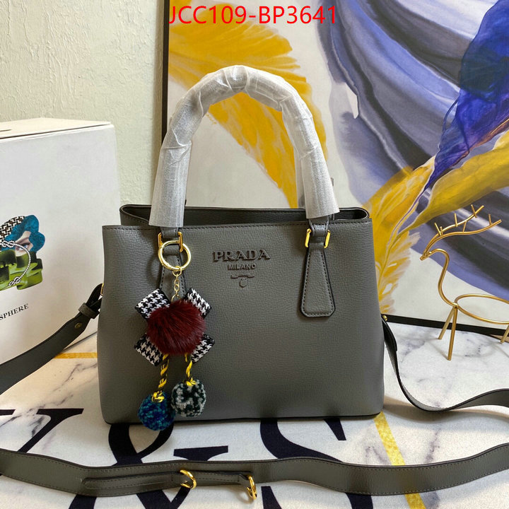 Prada Bags(4A)-Handbag-,replica online ,ID: BP3641,$: 109USD