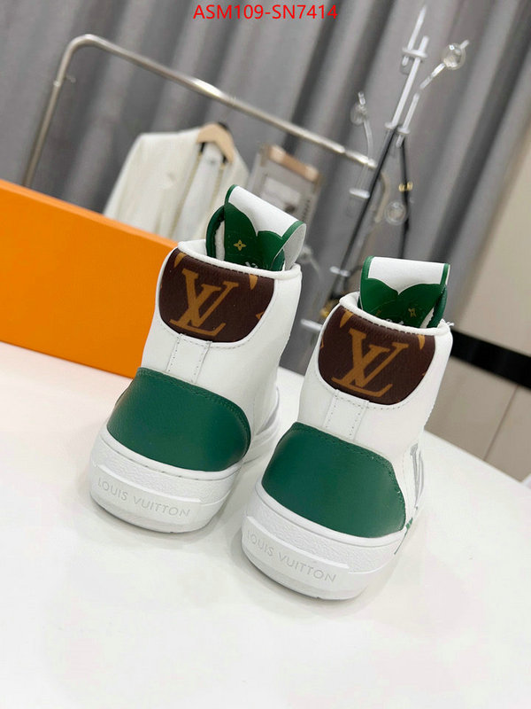 Women Shoes-LV,aaaaa+ class replica , ID: SN7414,$: 109USD