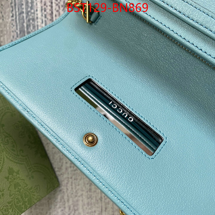 Gucci Bags(TOP)-Diagonal-,ID: BN869,$:129USD