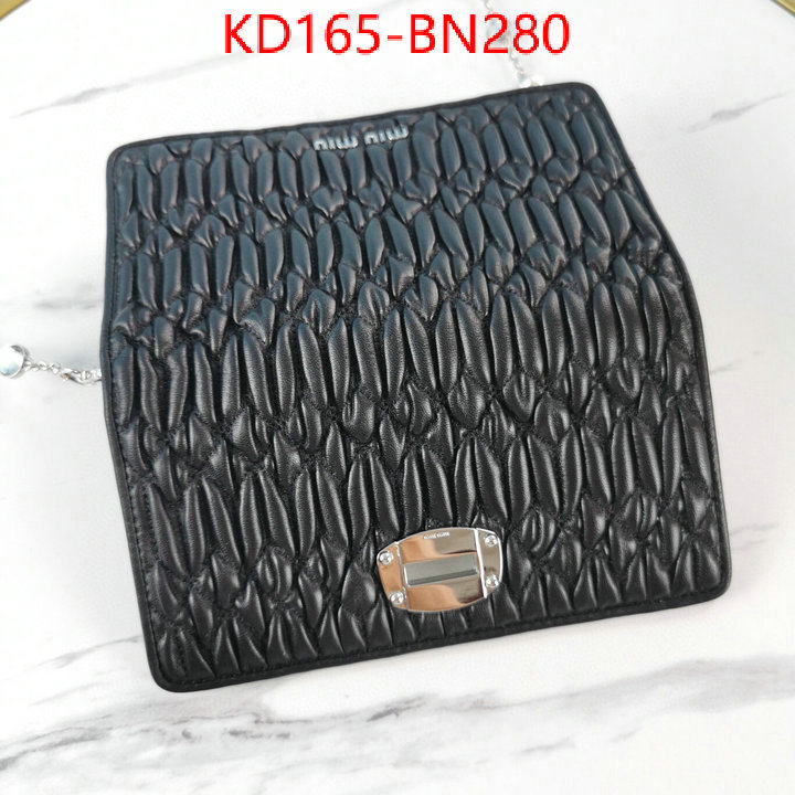 Miu Miu Bags(TOP)-Diagonal-,wholesale china ,ID: BN280,$: 165USD