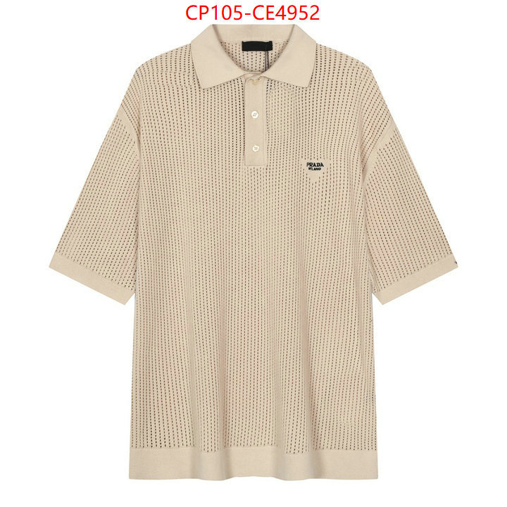 Clothing-Prada,can you buy knockoff , ID: CE4952,$: 105USD