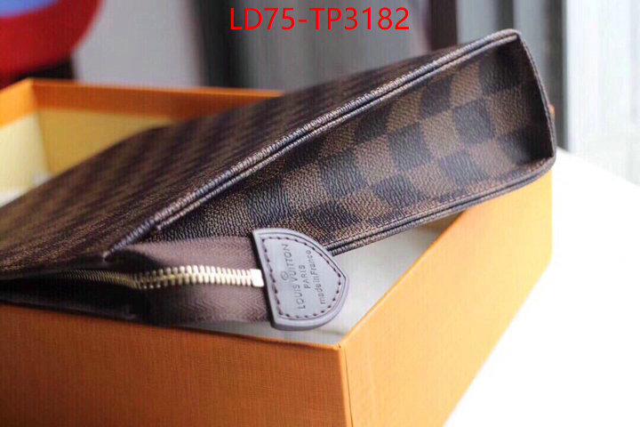 LV Bags(TOP)-Wallet,ID: TP3182,$: 75USD