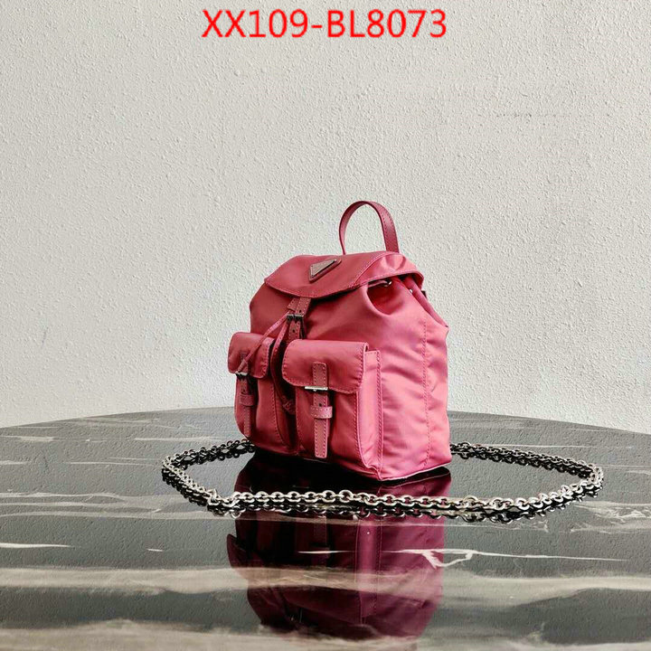 Prada Bags(TOP)-Backpack-,ID: BL8073,$: 109USD