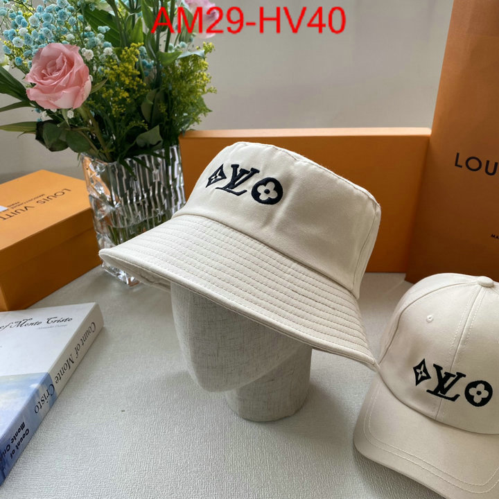 Cap (Hat)-LV,2023 aaaaa replica 1st copy , ID: HV40,$: 29USD