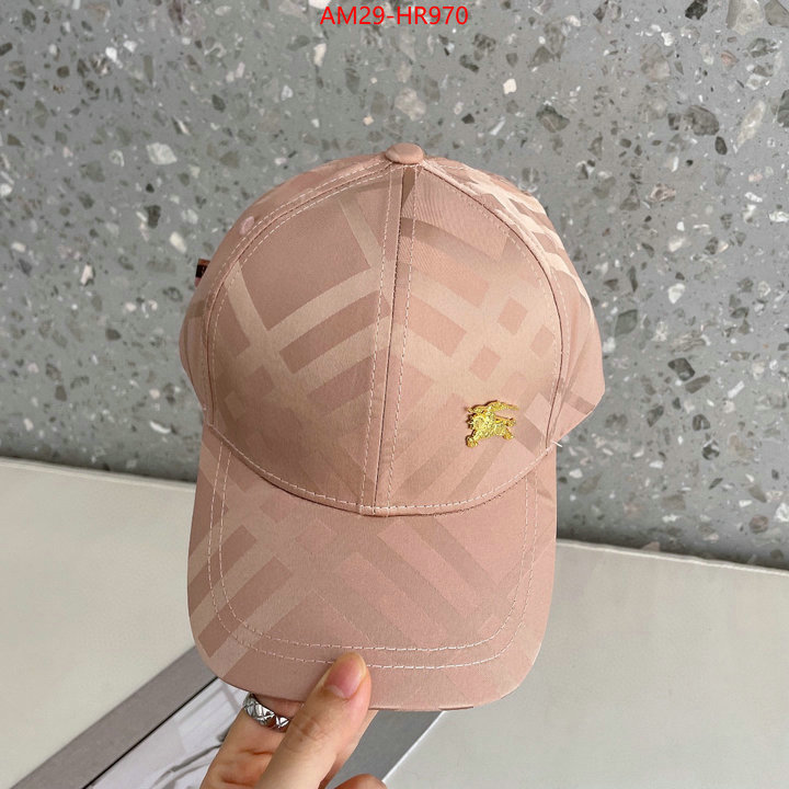 Cap (Hat)-Burberry,online china , ID: HR970,$: 29USD