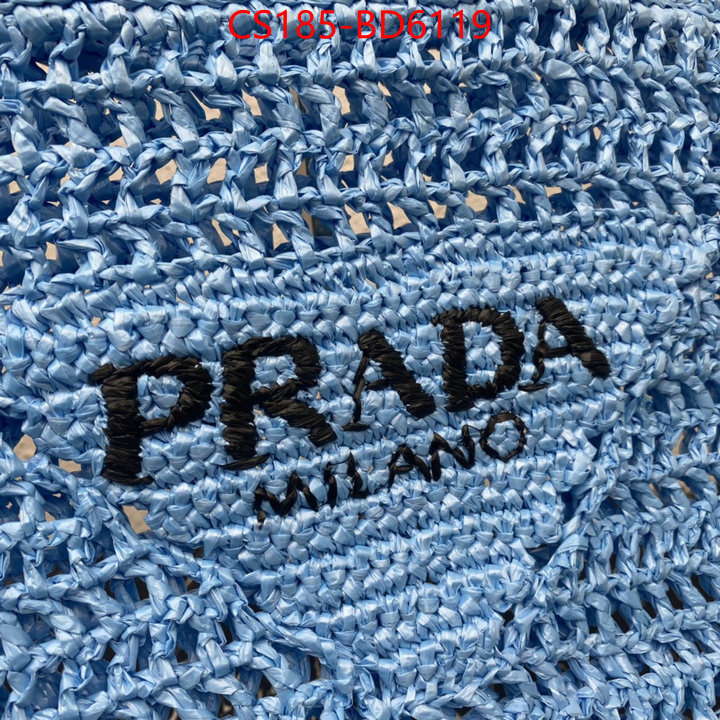 Prada Bags(TOP)-Handbag-,ID: BD6119,$: 185USD