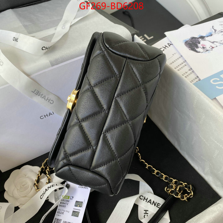 Chanel Bags(TOP)-Diagonal-,ID: BD6208,$: 269USD