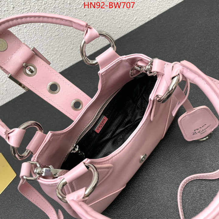 Prada Bags(4A)-Diagonal-,what is a counter quality ,ID: BW707,$: 92USD